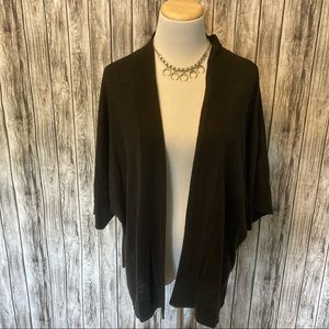 F&F Black Linen Kimono sz 6